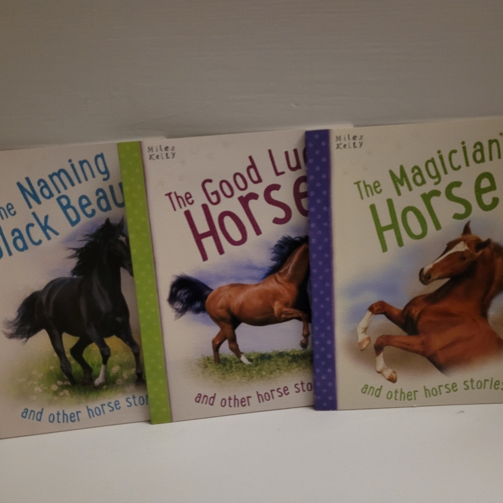 3 Miles Kelly 🐎 Horse Reading Books.